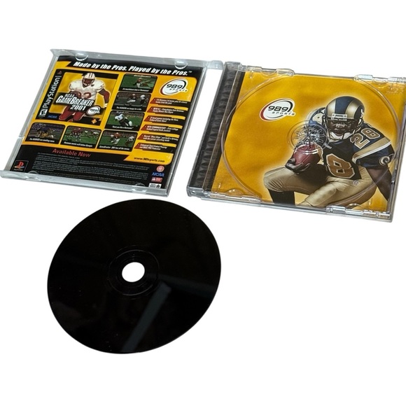 NFL GameDay 2001 (PlayStation 1 PS1) CIB COMPLETE & TESTED - Picture 4 of 7